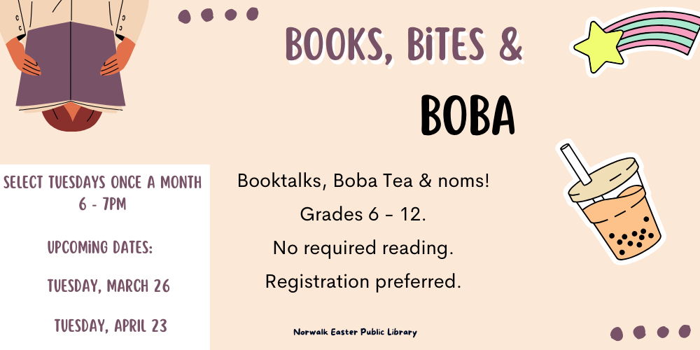 Books, Bites & Boba promotional image