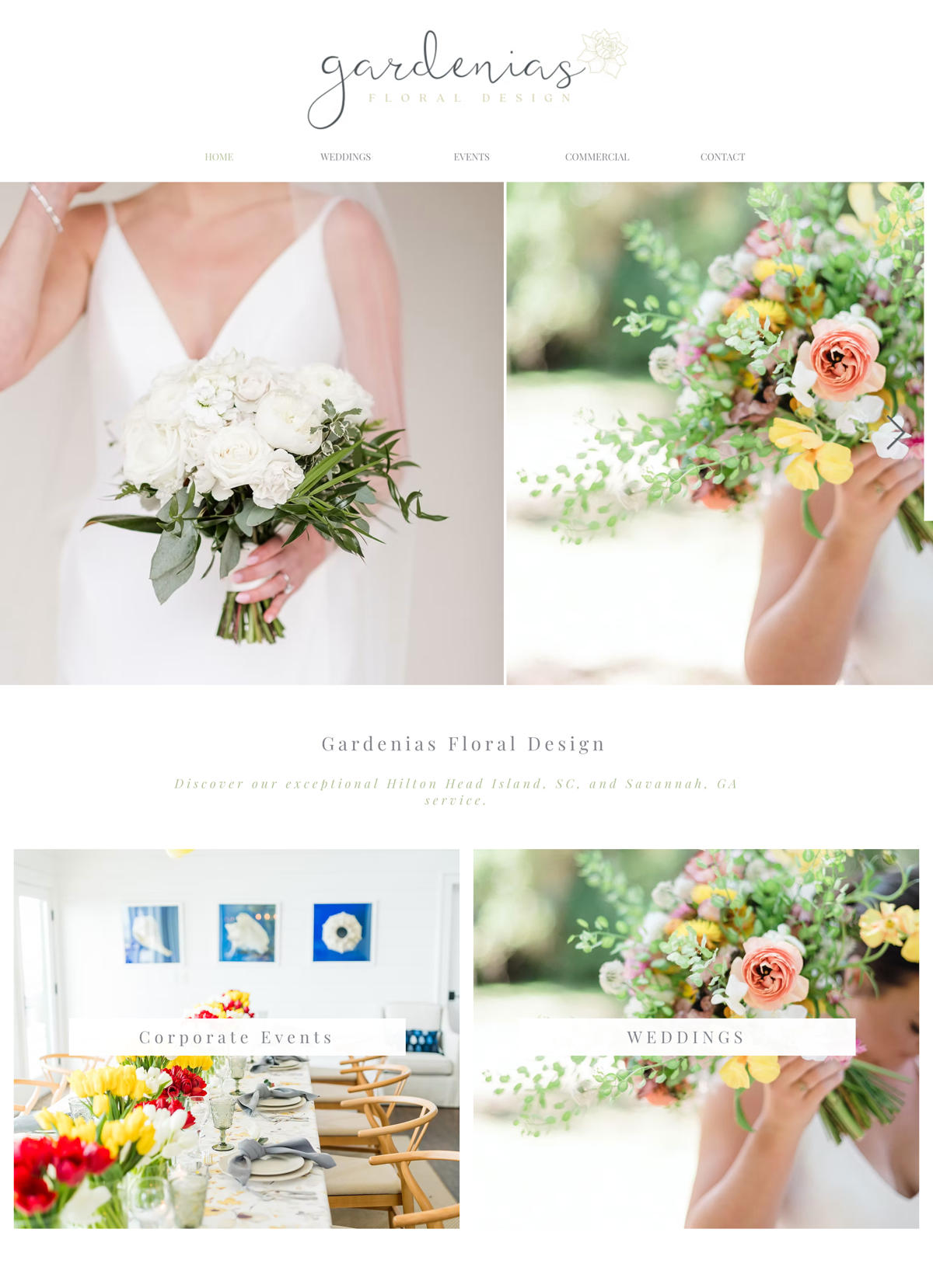 Screenshot of Circle of Life, from the florist & flower shop websites collection.