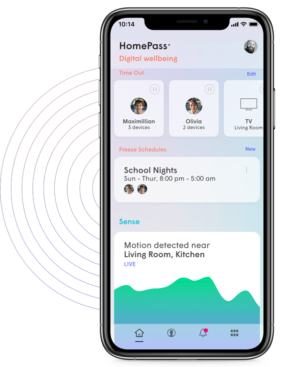 parental controls made easy app screen