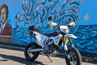 2019 HUSQVARNA 701 SUPERMOTO motorcycle for rent near Spring Valley, CA