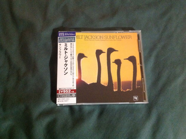 Milt Jackson - Sunflower  Blu Spec Japan CD Mint
