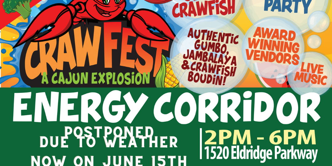 Energy Corridor Crawfest 2024 promotional image