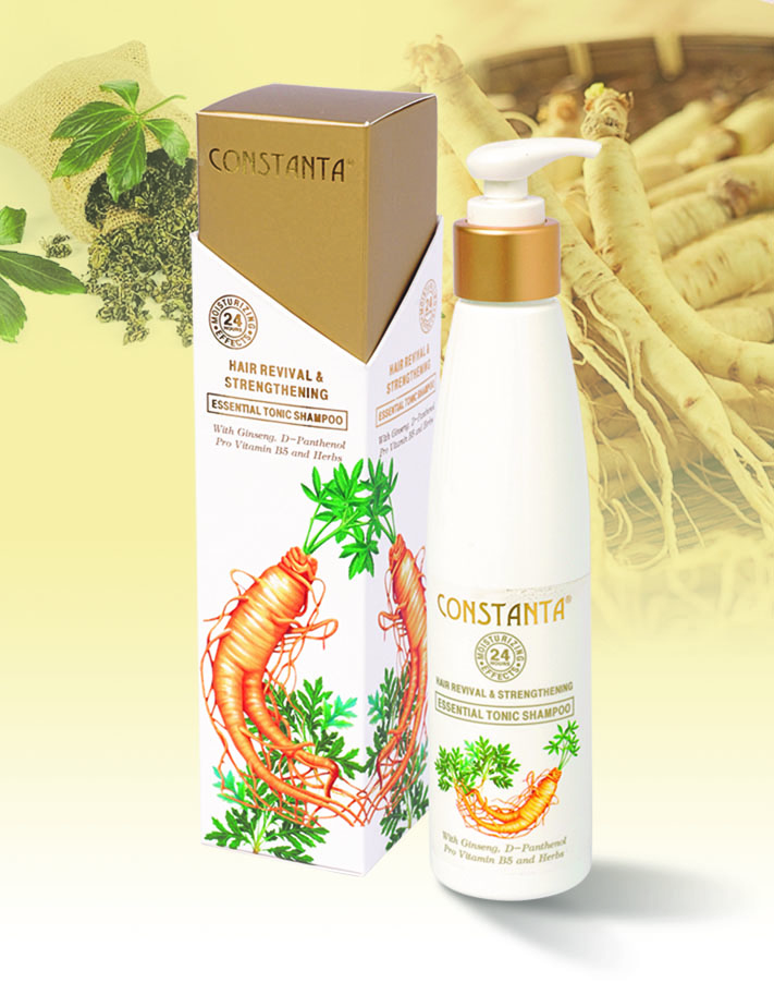  คอนสแดนต้า เอสเซนเชียล โนมิคแชมพู ปรับสภาพเส้นผม เพื่อผมที่แข็งแรง
(Essential Tonic Shampoo)