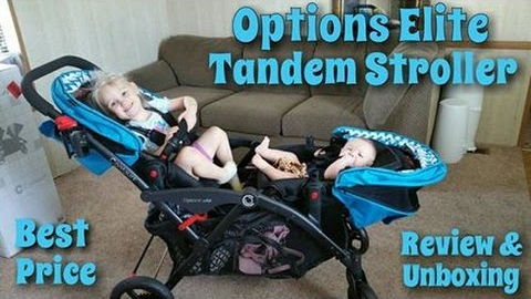 options elite double stroller reviews