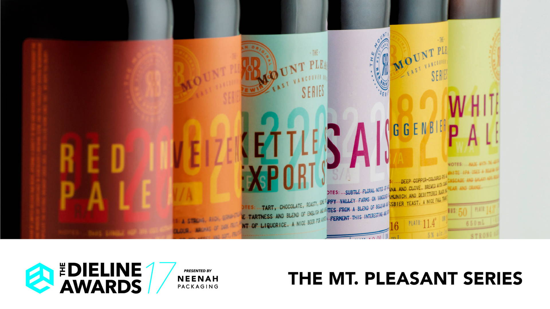 Featured image for The Dieline Awards 2017 Outstanding Achievements: The Mt. Pleasant Series