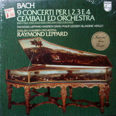 ★Sealed★ Philips / LEPPARD, - Bach 9 Concertos for 1,2,...