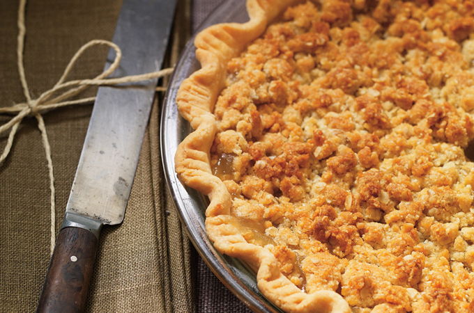 Apple Crumble Pie