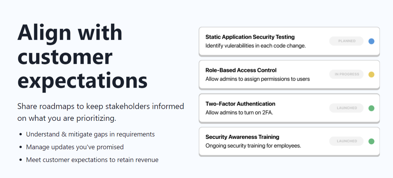 Trustpage product / service
