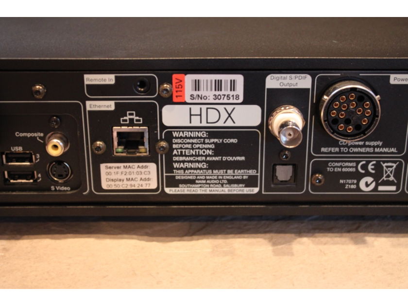 Naim HDX - 2 TB - Like New Condition - Customer Trade-In