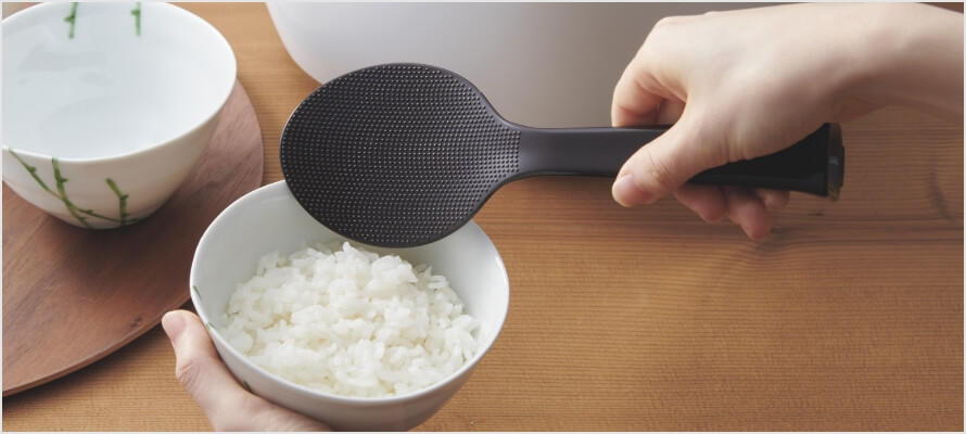 自立式抗菌加工しゃもじ