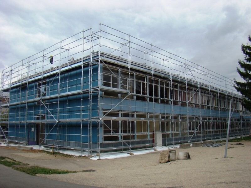 Chantier échafaudage EVEREST — Revermont