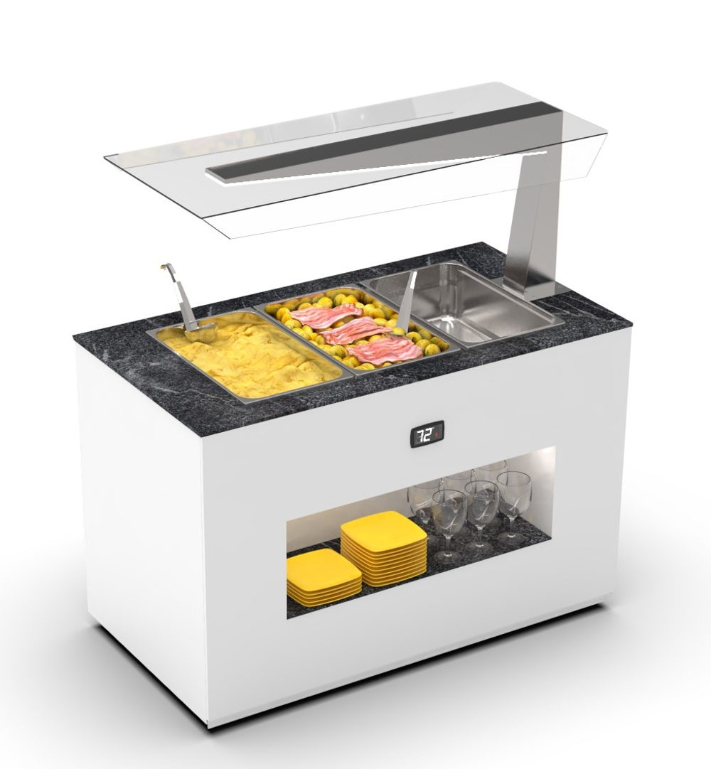 SAYL Buffe BUB150A Buffestation Varm