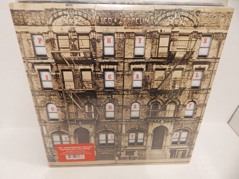 LED ZEPPELIN PHYSICAL GRAFFITI - 3 LP 180gr 40th Anniversary Deluxe Brand New 2015 Swan Song FACTORY SEALED