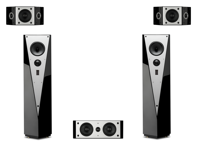 HiVi / Swans Speaker Systems T1000 Home Theater