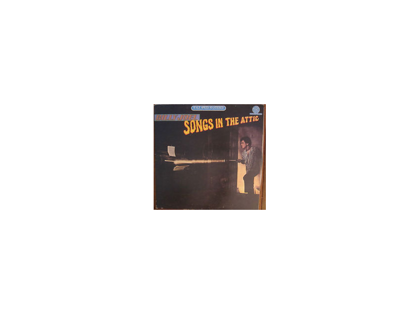 Billy Joel - Songs in the Attic - CBS Mastersound Half Speed Master - Sealed, in original sleeve