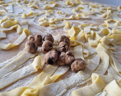 Cooking classes Vinci: Learn how to make truffle tagliatelle in Tuscany