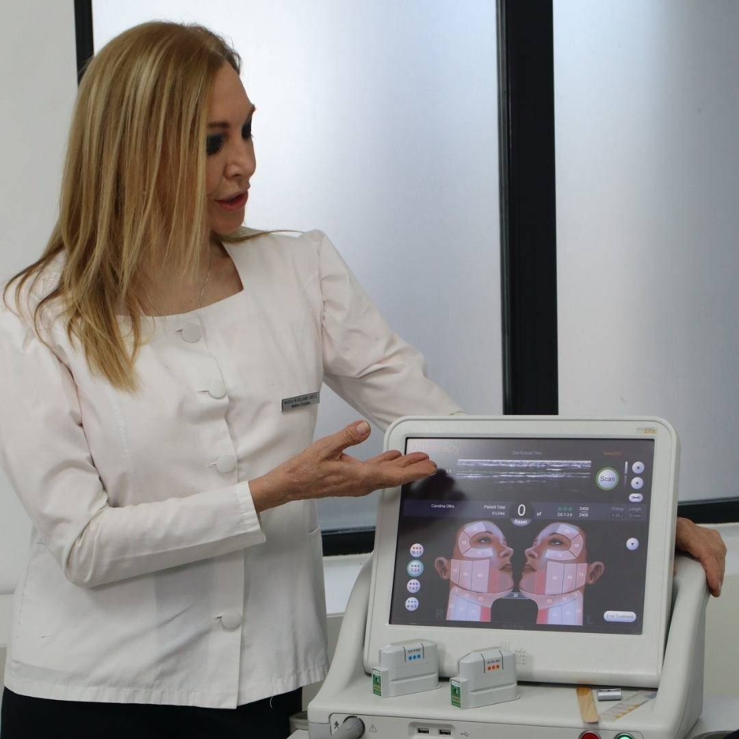 Equipo Ultherapy PRIME de Merz Aesthetics en RO Medical, Buenos Aires