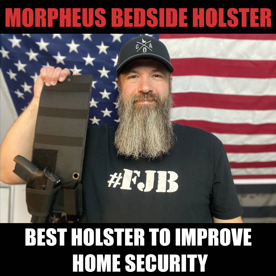 Morpheus bedside holster | Best holster for home emergency | Dinosaurized store | Best bedside holter in America