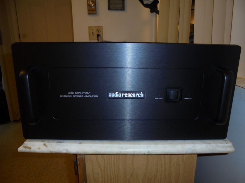 Audio Research Corporation D400 mark II Awesome, and powerful SS amplifier