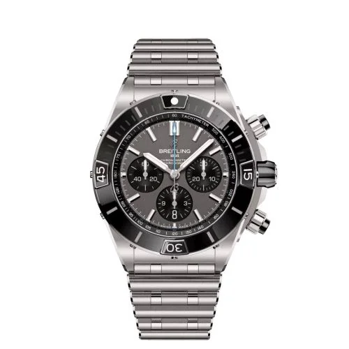 Super Chronomat B01 44 Titanium / Grey / Rouleaux