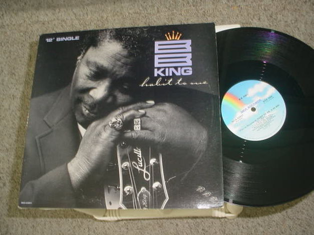 BB King - 12 inch single record Habit to me mca 1988 st...