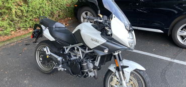 2013 APRILIA MANA 850 GT ABS motorcycle for rent near Portland, OR