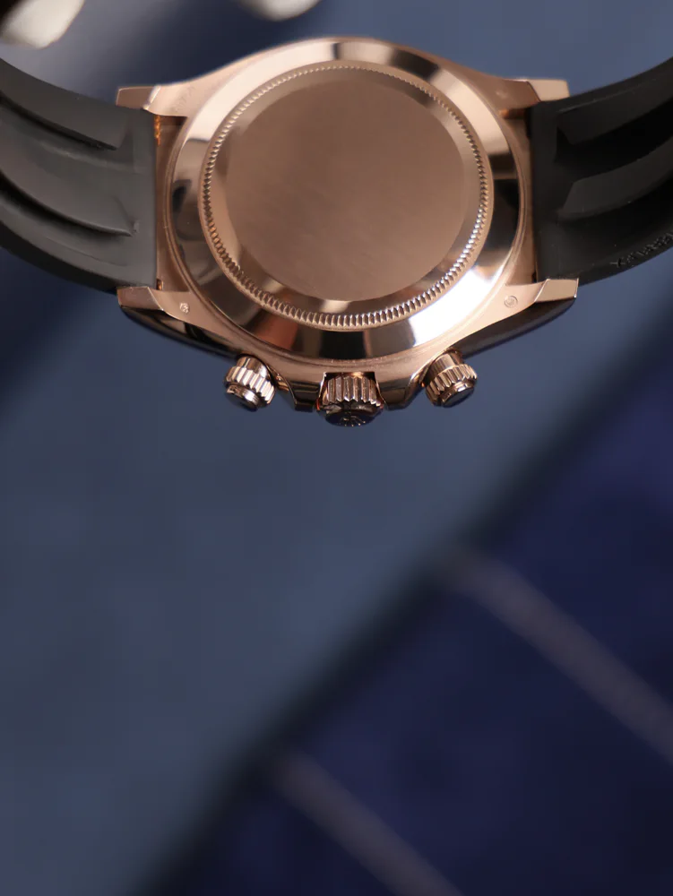 Bright Black and Sundust Dial Oysterflex, image 6
