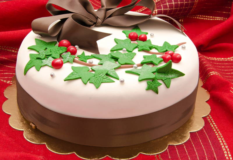 世界のクリスマスケーキ