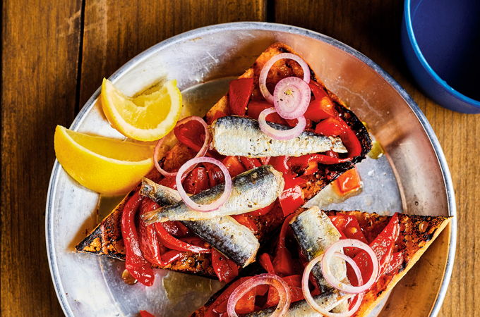 Tartines de sardines