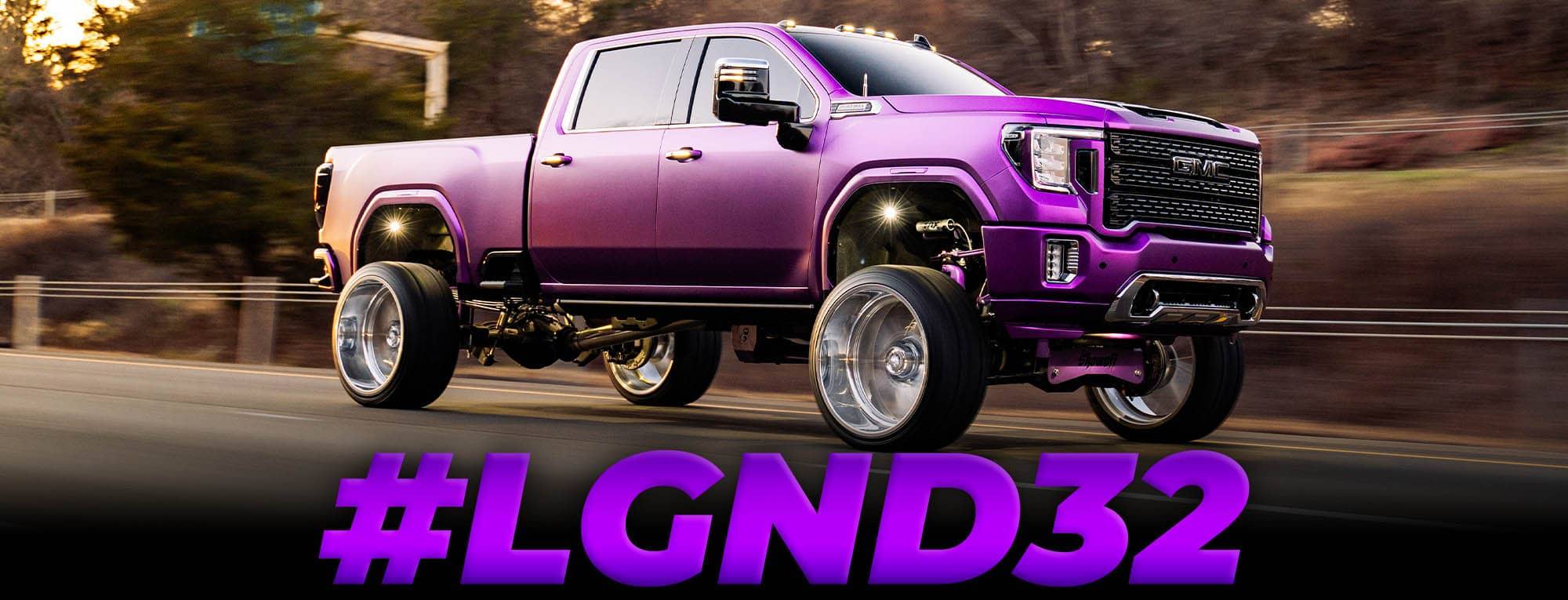 #LGND32 rolling down the highway with trees in the background