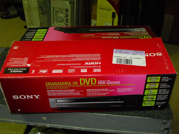 Sony Sony RDR-GXD455 DVD Recorder