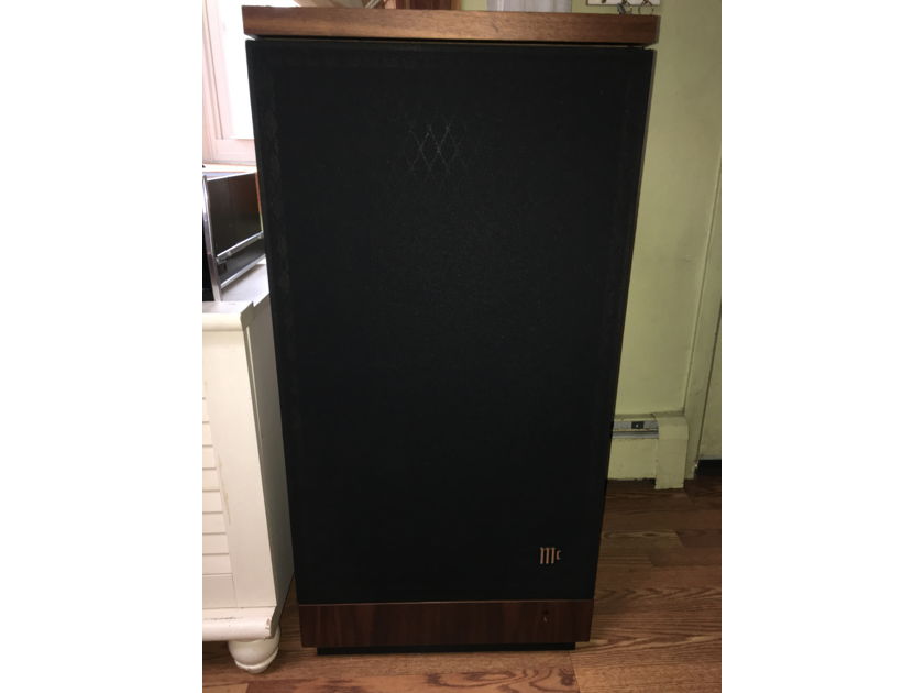 Mcintosh XR-7 Full Range Floor Speakers Professionally Re-Foamed