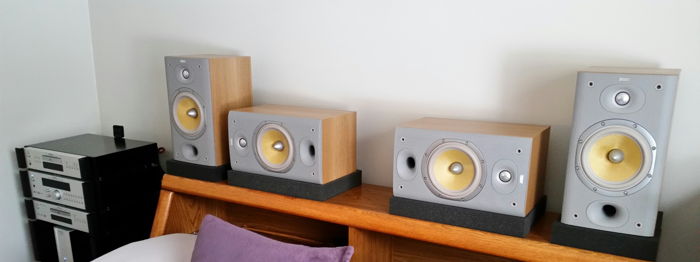 Bowers and Wilkins B&W DM601S3 2 pairs of B&W DM601 S3 ...