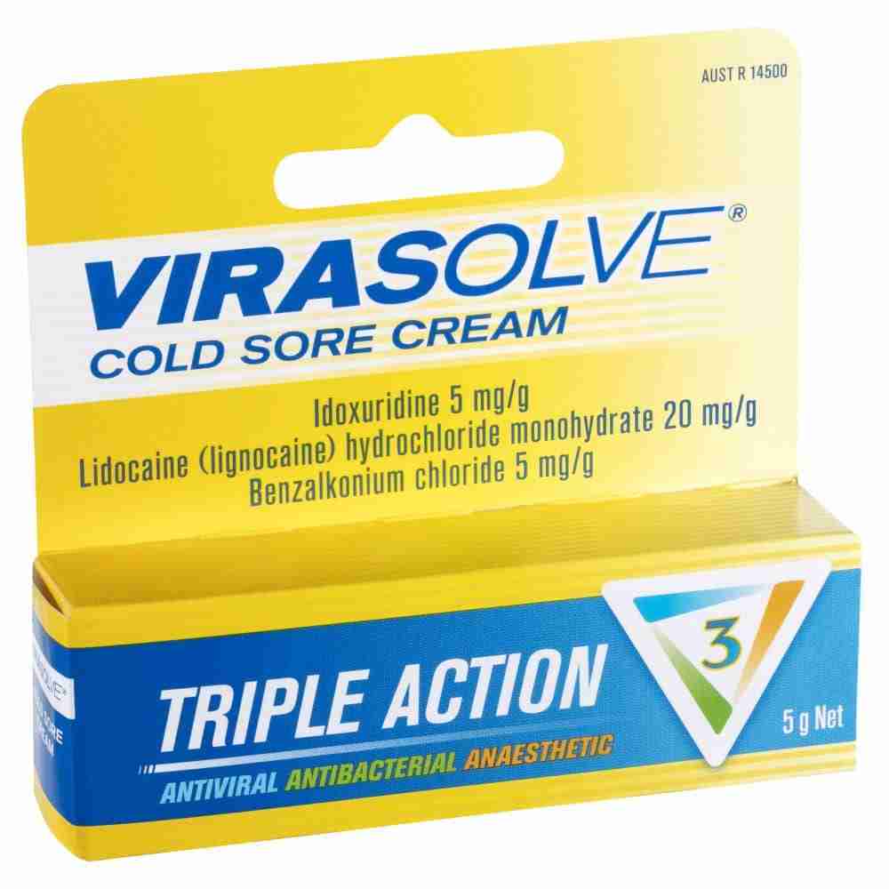 Virasolve Cold Sore Cream 5G