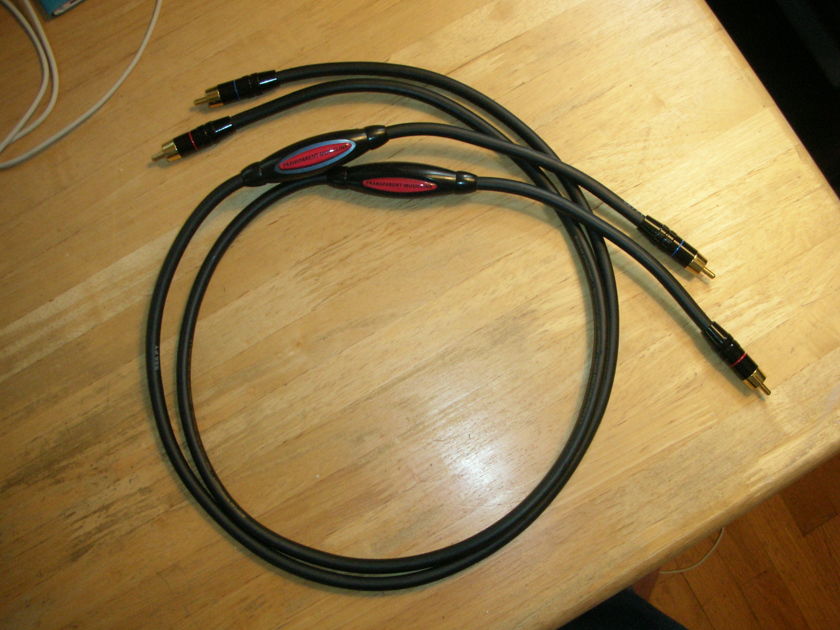 Transparent Audio Musiclink 1 Meter Pair RCA Interconnects