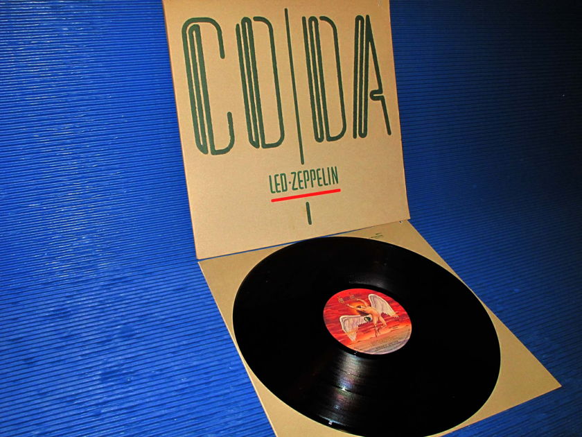 LED ZEPPELIN -  - "Coda" -  Swan Song 1982 early pressing