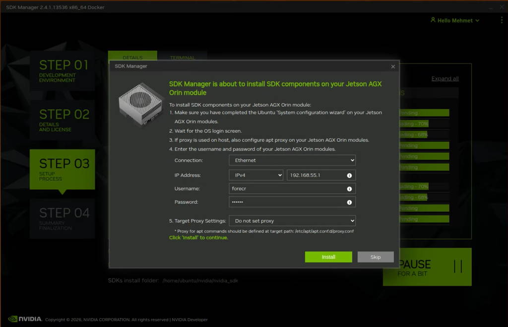 SDK Manager step-3