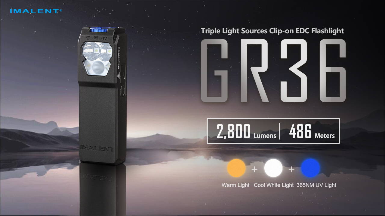 IMALENT GR35 4 in 1 EDC Flashlight