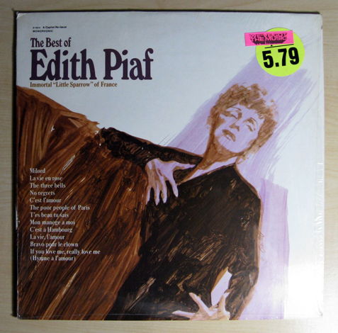 Edith Piaf - The Best Of Edith Piaf -  NM In Shrink 198...