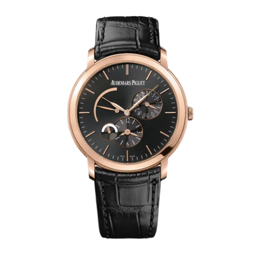Audemars Piguet Jules Audemars Dual Time 18K Rose Gold Men’s Watch