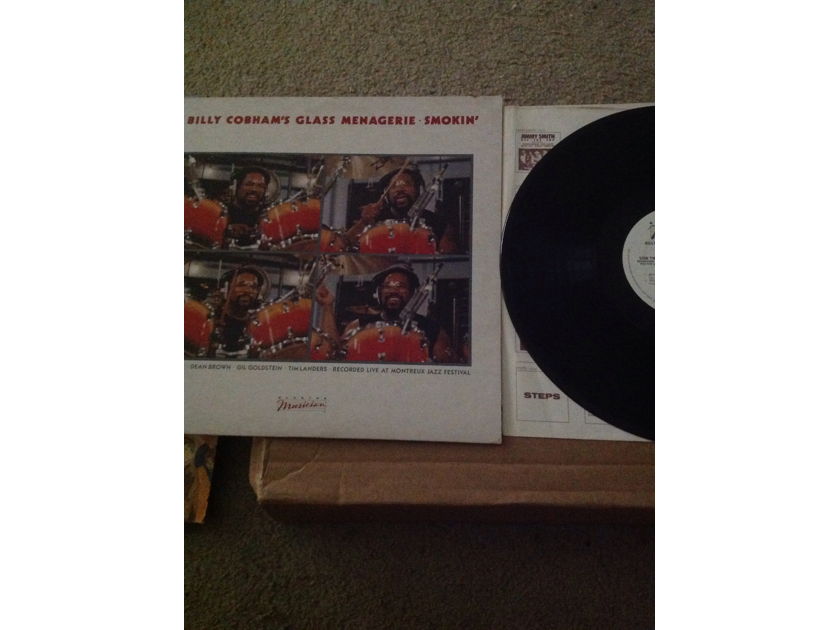 Billy Cobham's Glass Menagerie - Smokin' Elektra Musician Records White Label Promo Vinyl LP NM