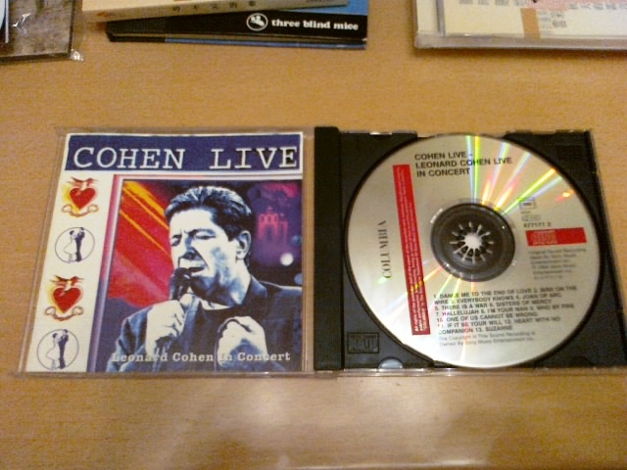 Leonard Cohen -  - Cohen Live (Australia Edit)
