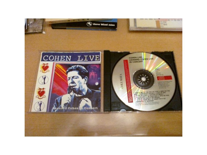 Leonard Cohen -  - Cohen Live (Australia Edit)