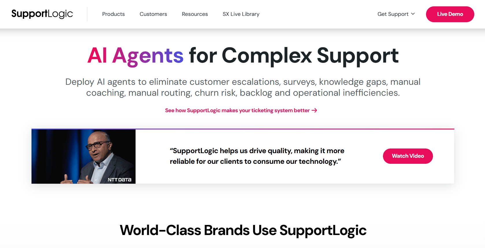 Support Logic