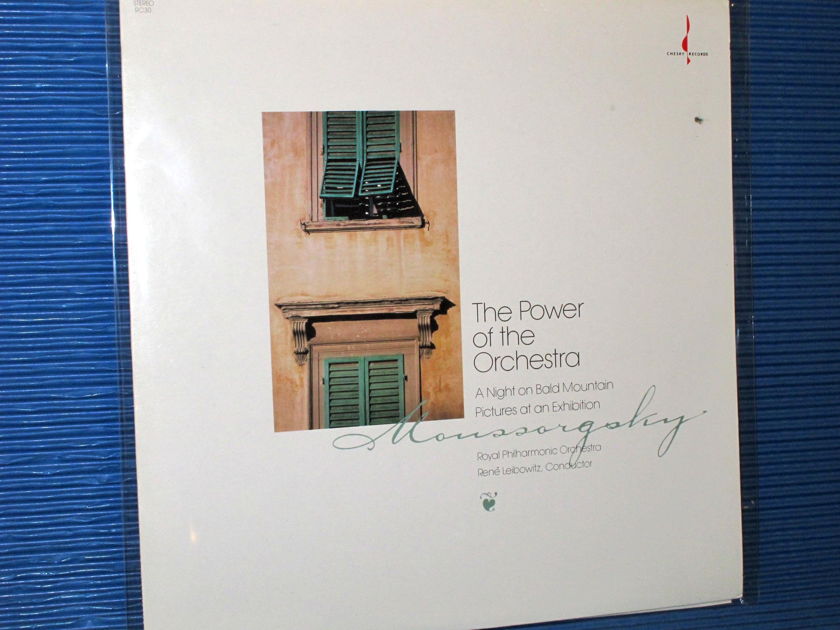 MOUSSORGSKY / Leibowitz  - "The Power Of The Orchestra" -  Chesky Records 1984 180g Audiophile pressing TAS List