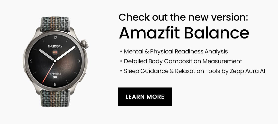 Amazfit versions hotsell
