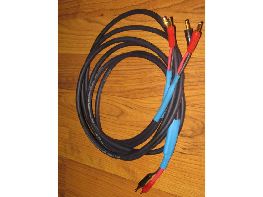 DH Labs T-14 - 6 foot biwired single speaker cable with banana plug termination DH Labs T-14