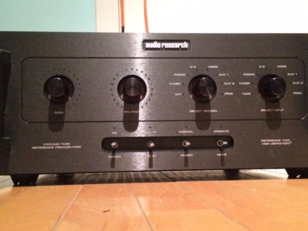 Audio Research Reference mkII 2 Black Face Plate Fantas...