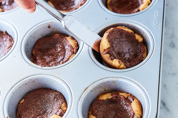 Biscuits-brownies (<i>brookies</i>)