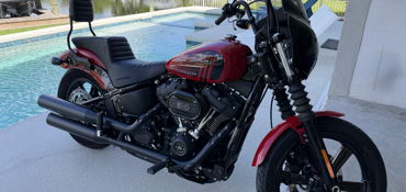 2023 HARLEY-DAVIDSON STREET BOB 114 motorcycle for rent near Ormond Beach, FL